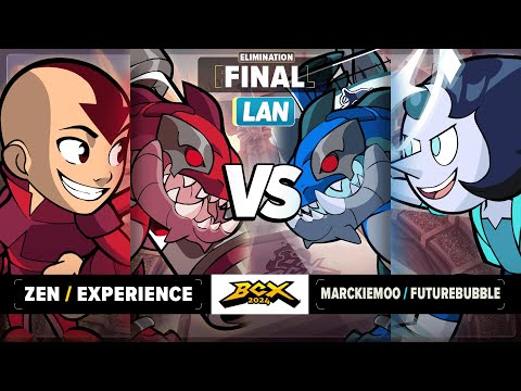 Experience & Zen vs Marckiemoo & Futurebubble - Elim. Final - Brawlhalla World Championship 2024