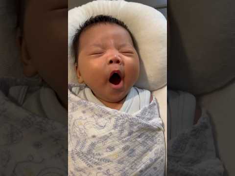 #babyboy #yawning #newborn