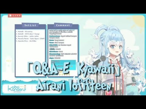 Kobo Kanaeru「Q&A=E | Kyawaii」Cover