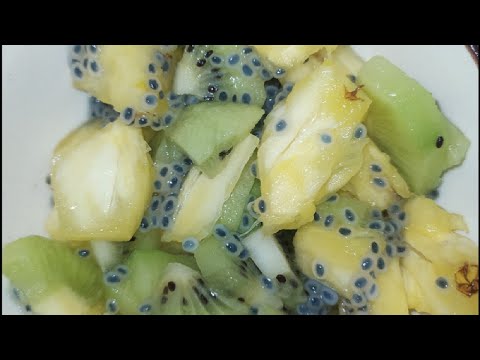 kiwi pineapple salad🥗/fruit salad/weight loss salad recipe