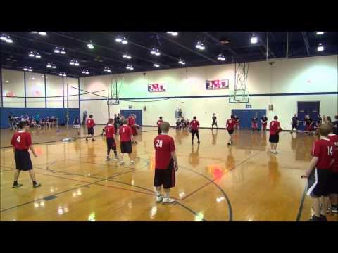 "Not today kid" Dodgeball catch - Saginaw Valley Dodgeball 2013