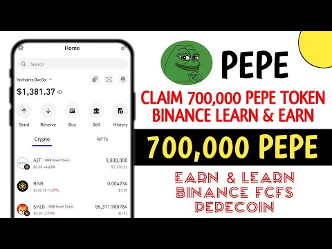 Claim Free 700,000 PEPE COIN FCFS 50,000 || Binance Learn and Earn Pepe Coin $?? Giveaway $Pepe