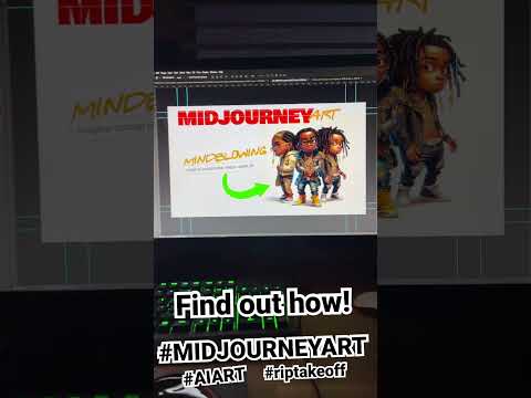 Creating Art with MIDJOURNEY! 🔥🔥🔥 #visionaryartgroup #tutorials