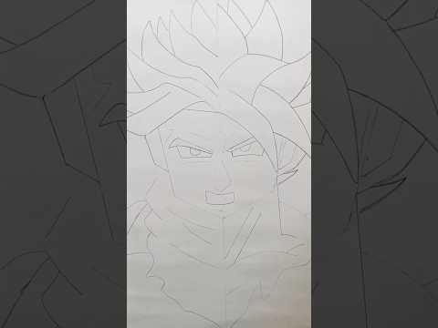 Trunks from Dragon Ball is now in my sketch.Goku is coming soon.Just wait and Help us. #anime #short