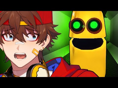 THIS BANANA IS TRYING TO EAT ME! Roblox Banana Eats