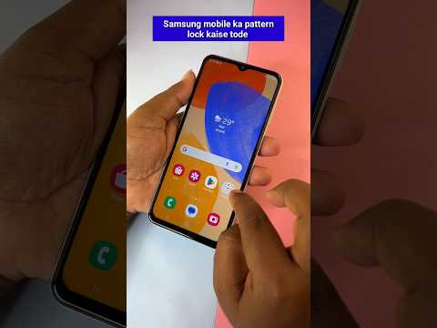 Samsung mobile ka pattern lock kaise tode #shorts