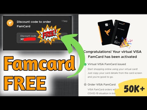 FREE Fampay Coupon Code | Fampay Card FREE Order Kaise Kare | Fampay Discount Code For Free|Famcard