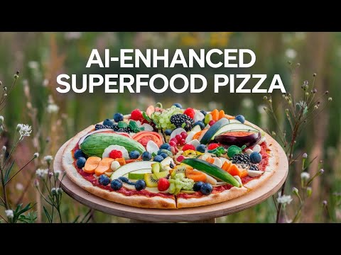 AI-Enhanced Superfood Pizza