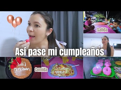 🎉 ASI PASE MI CUMPLEAÑOS || UN DIA SENCILLO  PERO BONITO