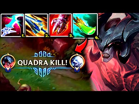 AATROX TOP CAN 1V5 WITH YOUR EYES 100% CLOSED (S+ TIER) - S14 Aatrox TOP Gameplay Guide