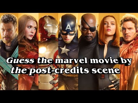 GUESS THE MARVEL MOVIE BY THE POST-CREDITS SCENE