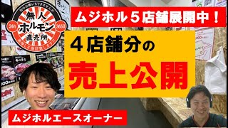 ムジホルのエースオーナー！福岡オーナー登場！5店舗展開中！4店舗の売上公開！