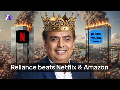 Reliance is KILLING Netflix and Prime Video in India! | Scale by Airtribe | Product Case Study