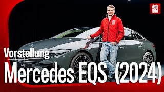 Mercedes spendiert dem EQS mehr Reichweite und eine edlere Optik | Vorstellung mit Jan Götze