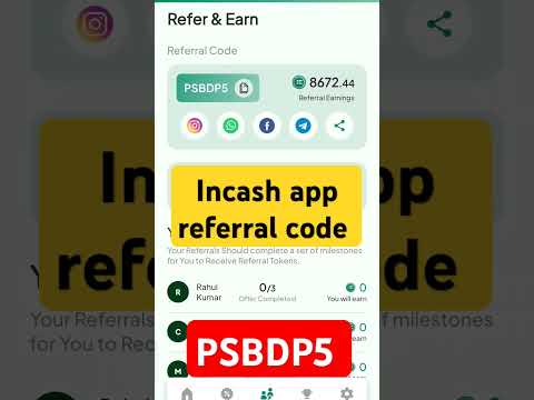 Incash app referral code | incash app referral code 2024 #shorts #ytshorts #taubatauba