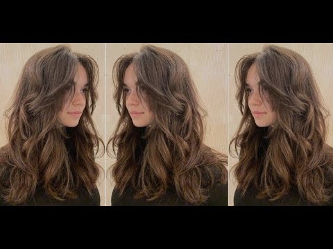 Easy & Quick LONG LAYERED Haircut Tutorial for Curly Hair & Layered Cutting Techniques