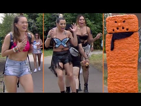 She Floats Like A Butterfly ... The Carrot Stings Like A Bee !! Angry Carrot prank !!