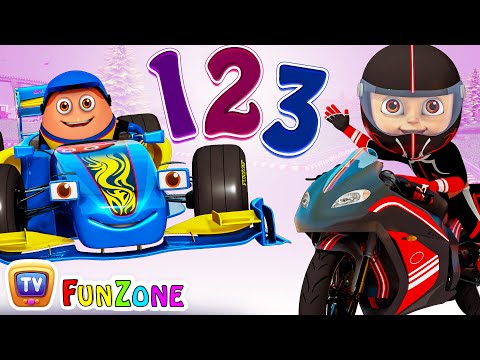 Ten Little SuperCars & SuperBikes - 3D Nursery Rhymes & Songs for Babies by ChuChu TV Kids Songs