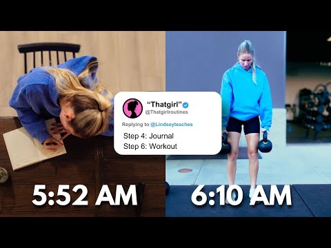 I Tried the "That Girl" Morning Routine (Before Teaching)