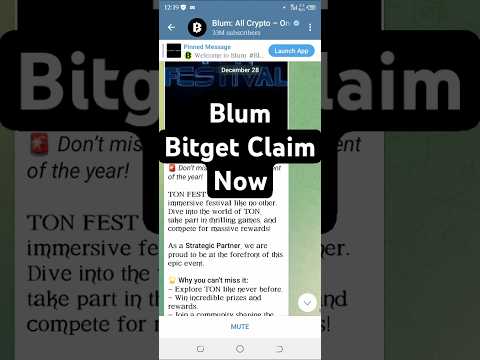 Blum Airdrop Claim Now | Blum Airdrop Withdraw Now | Blum Uid Address And Memo || News