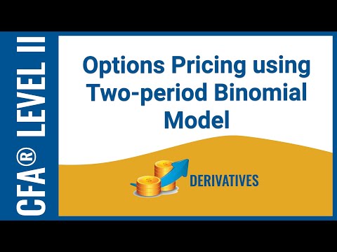 CFA® Level II Derivatives - Options Pricing using Two period Binomial Model