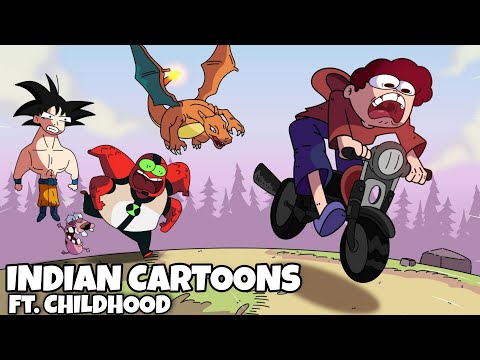 Types Of Indian Cartoons | Ft. Childhood Memories