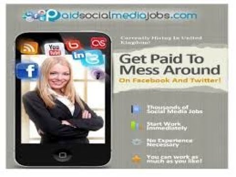 paid social media jobs review & how to get paid to use facebook twitter and youtube