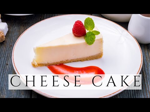 How to Make Creamy Cheesecake with Fresh Raspberry Sauce