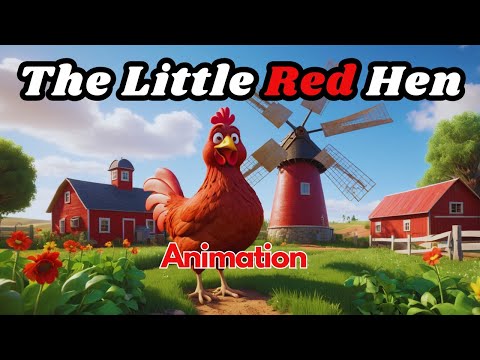 The Little Red Hen | Pixar 3D Animation | Fairy Tales for Kids