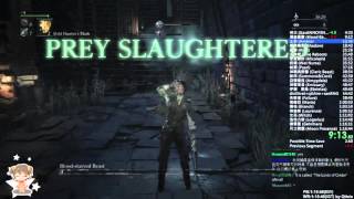 Bloodborne All Bosses Speedruns with DLC - 1:15:34 IGT , 1:26:19 RT (App ver.9)