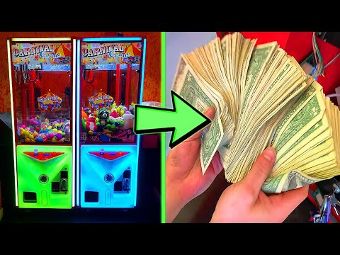 How Much Did This Claw Machine Make In 45 Days?!