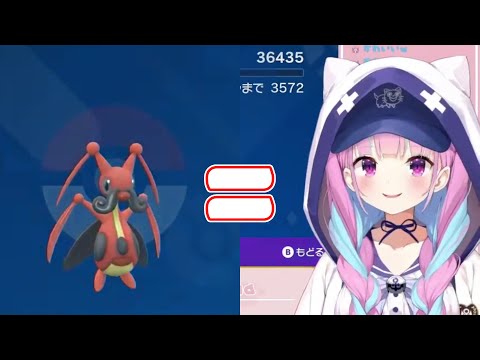 Aqua can make the same sound as Kricketune 【Hololive/ENG Sub】