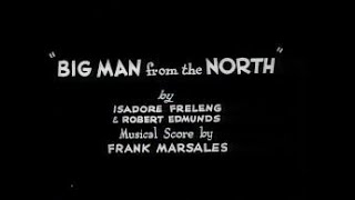 Big Man from the North - January 1931