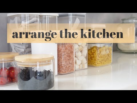 [Kitchen storage] How to make storage that you'll love in your kitchen | Dashi packs and miso dishes