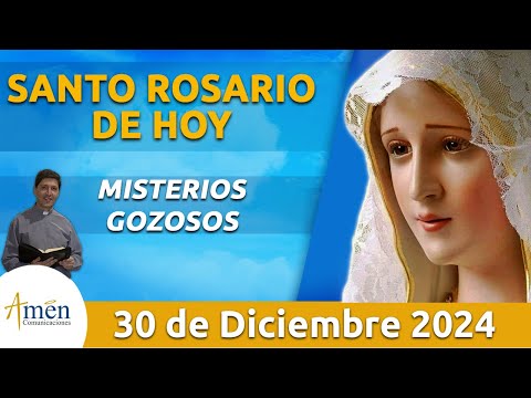 Santo Rosario de Hoy Lunes 30 Diciembre 2024  l Padre Carlos Yepes l Católica l Rosario l Amén