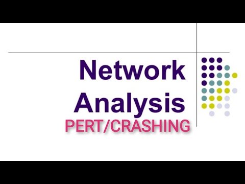 3.1 MANAGEMENT SCIENCE/ NETWORK ANALYSIS ( PERT & CRASHING)