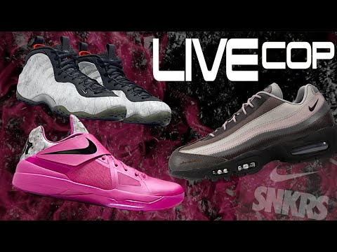 GOING LIVE! FOAMPOSITE JIN, KD 4 AUNT PEARL & AMM AIR MAX 95