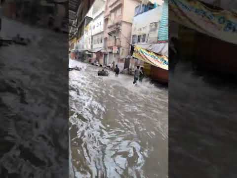 Jaipur Me barish #rain #barish #shortvideo  #status #viralvideo #water #naddi #boating #trending