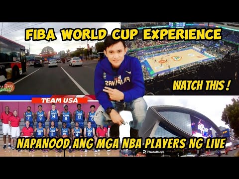 My Fiba World Cup Experience 2023 | USA vs GREECE | 082823