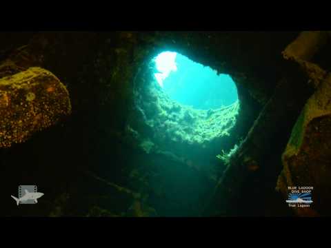 Patrol Boat 34, Truk Lagoon. Dive this Japanese WWII shipwreck with Blue Lagoon Dive Shop.