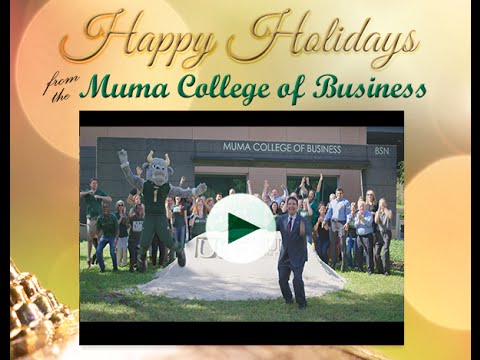 Happy Holidays from the USF Muma College of Business - 2015