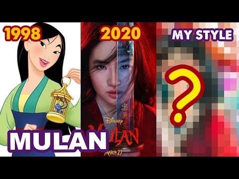 How to Draw Mulan version 2020 | Semi Realistic Style | Huta Chan