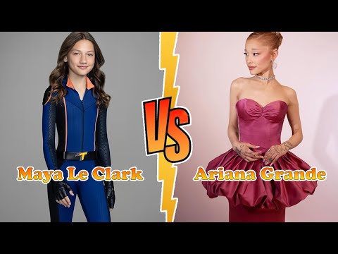 Maya Le Clark (Chloe Thunderman) VS Ariana Grande Transformation ★ From Baby To 2024