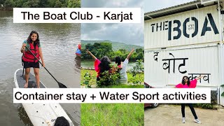 The Boat Club Karjat / Water sport Activities near Mumbai/ Weekend Getaway near Mumbai