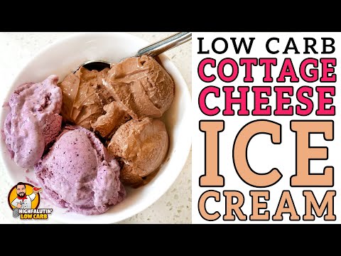 Low Carb VIRAL Cottage Cheese Ice Cream? 🍦 FAST Keto Ice Cream Recipe!