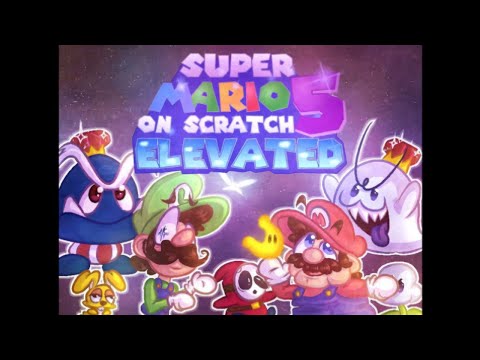 Super Mario on Scratch 5 Elevated - Full Game Walkthrough