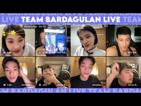 JENNY CHUA. JINHO BAE & VRIXIAN | TEAM BARDAGULAN TIKTOK LIVE