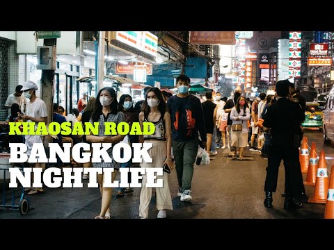 Khaosan Road - Bangkok Nightlife 2023 (EP4)