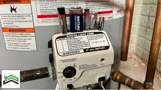 Which Battery Is Used In A Gas Water Heater Control Valve #shorts