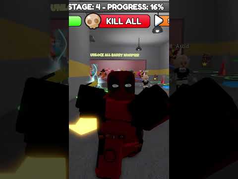 DEADPOOL BYE BYE BYE escape WICKED WITCH'S PRISON RUN #roblox #shorts